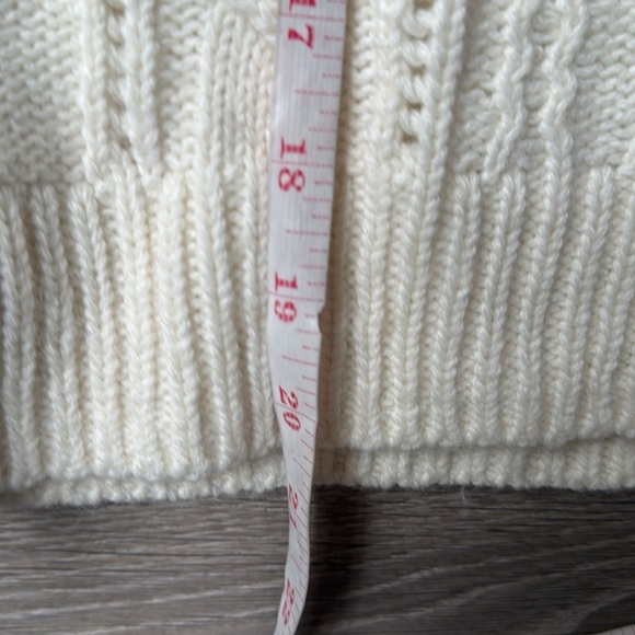 NEW Veronica Beard Surrey Cable Knit Pullover Sweater Cream - Picture 17 of 17